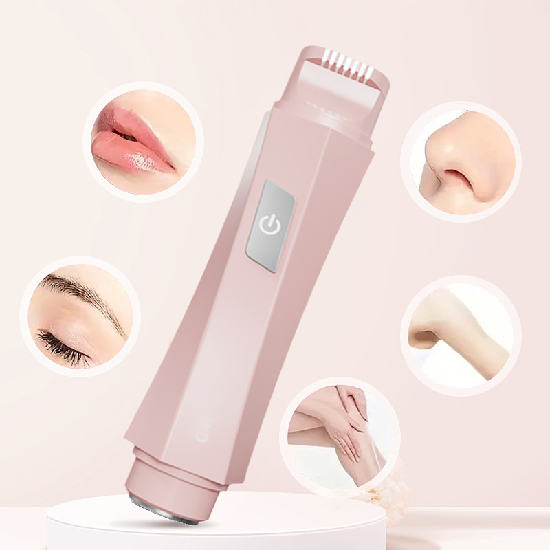 ماكينة حلاقة كهربائية نسائية لاسلكية 2 في 1