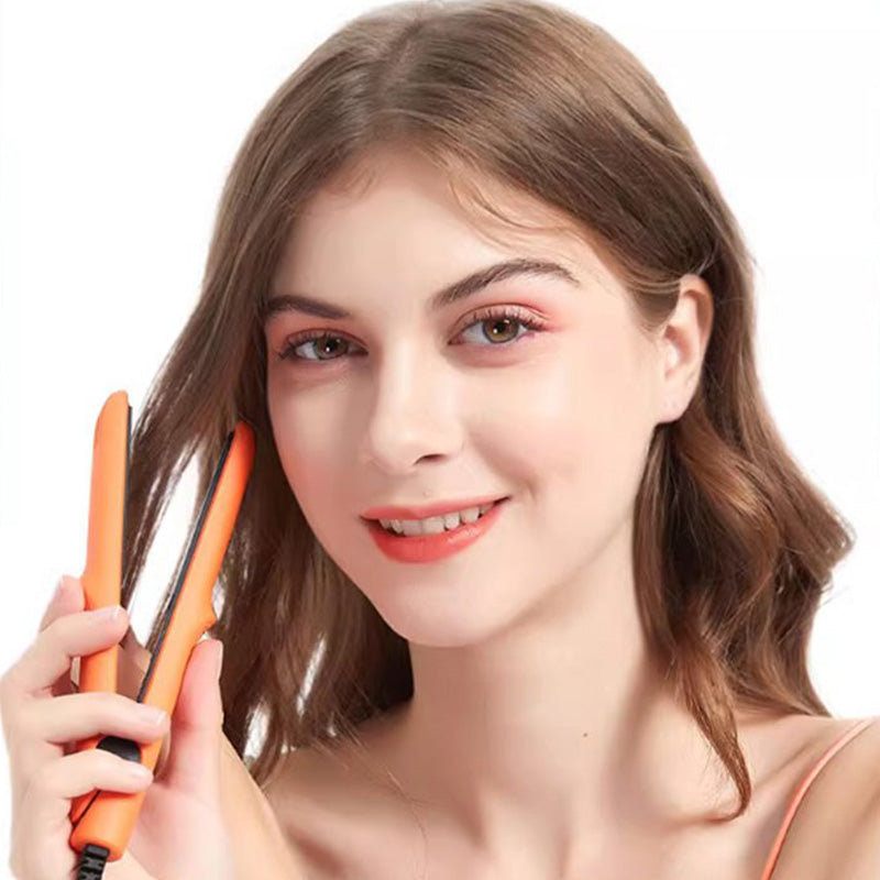 💝2-in-1 Mini Curling Wand & Flat Iron Hair Straightener✈️Free Shipping