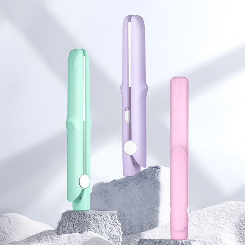 💝2-in-1 Mini Curling Wand & Flat Iron Hair Straightener✈️Free Shipping