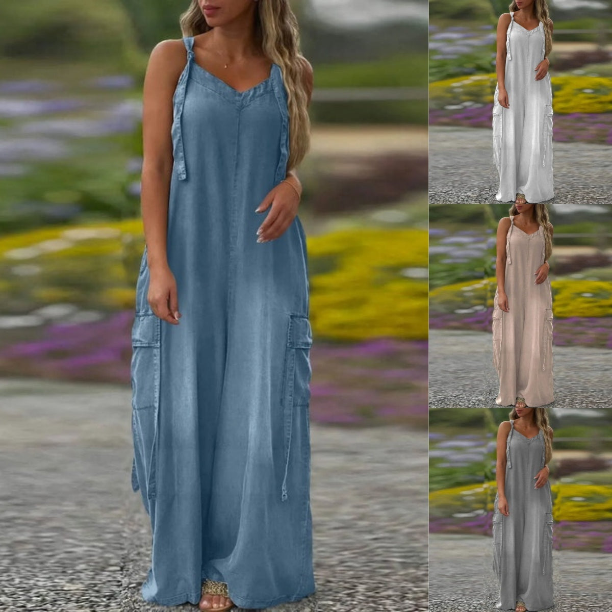 👗🎉2025 بذلة صيفية"👗🎉2025 مريحة ومناسبة للجيب، لا بد من اقتنائها في الصيف!