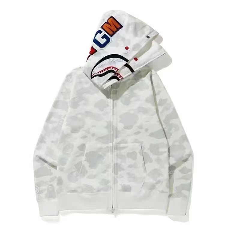ABC CAMO SHARK FULL ZIP HOODIE （ユニセックス）