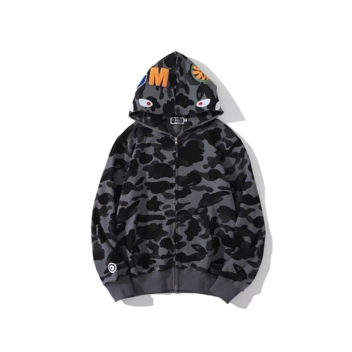 ABC CAMO SHARK FULL ZIP HOODIE （ユニセックス）
