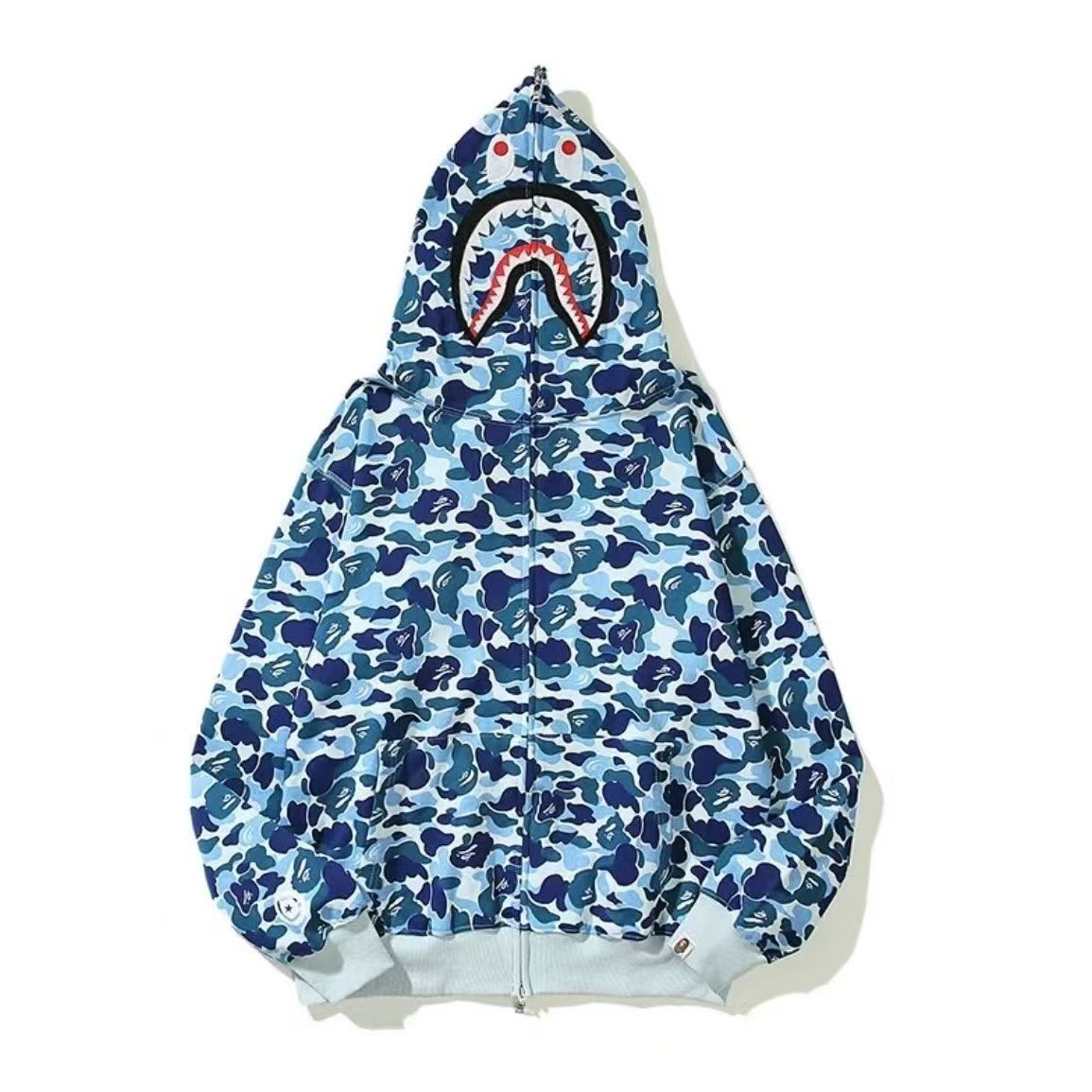 ABC CAMO SHARK FULL ZIP HOODIE （ユニセックス）