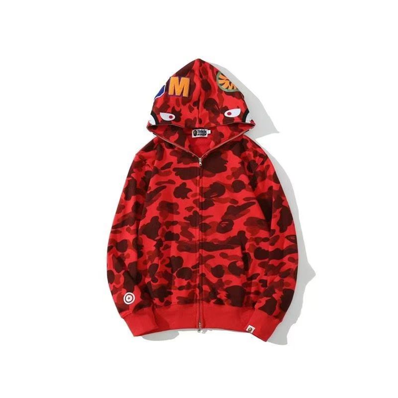 ABC CAMO SHARK FULL ZIP HOODIE （ユニセックス）