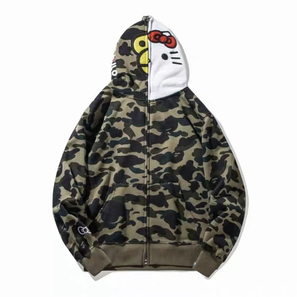 ABC CAMO SHARK FULL ZIP HOODIE （ユニセックス）