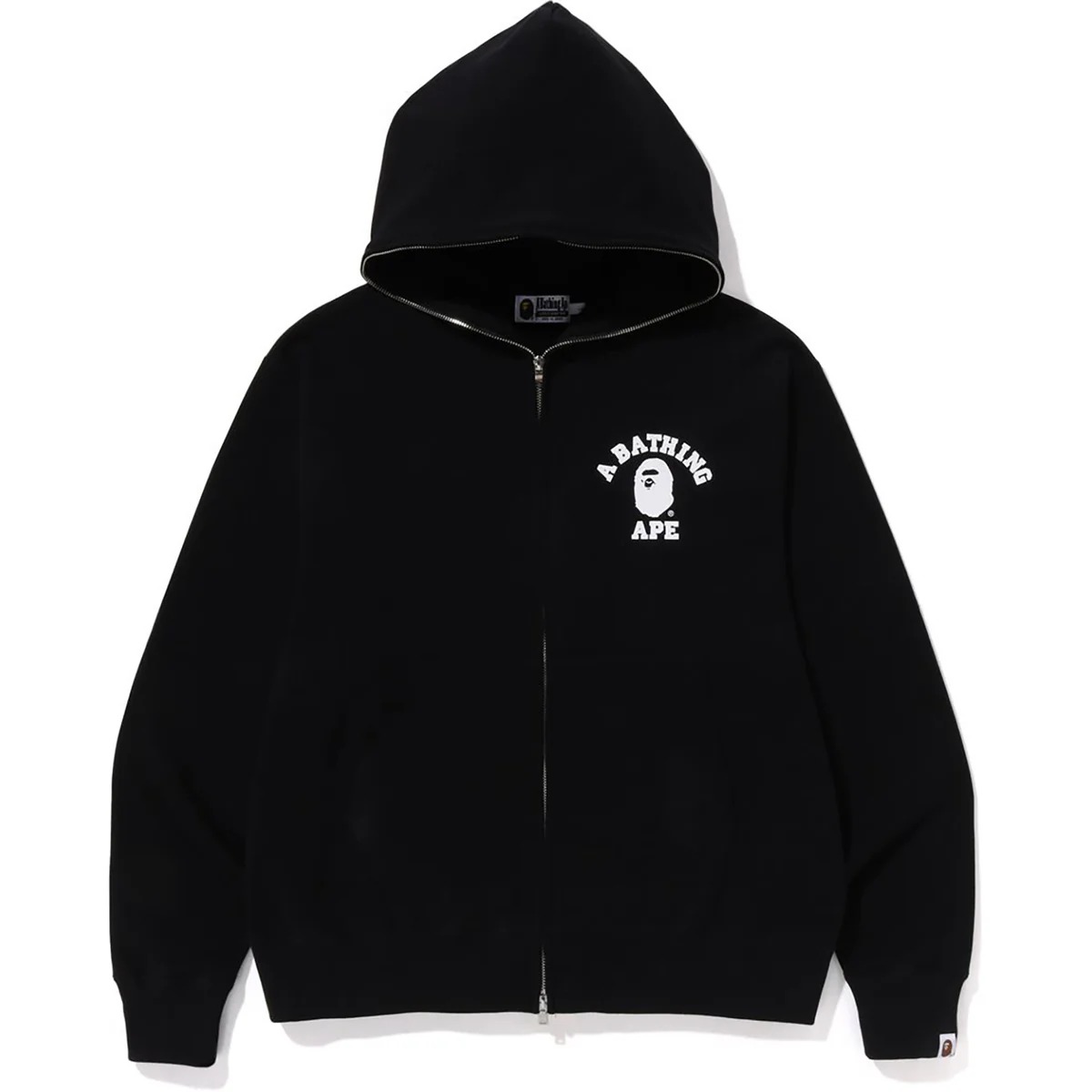 BAPE COLLEGE RELAXED FIT FULL ZIP HOODIE（ユニセックス）