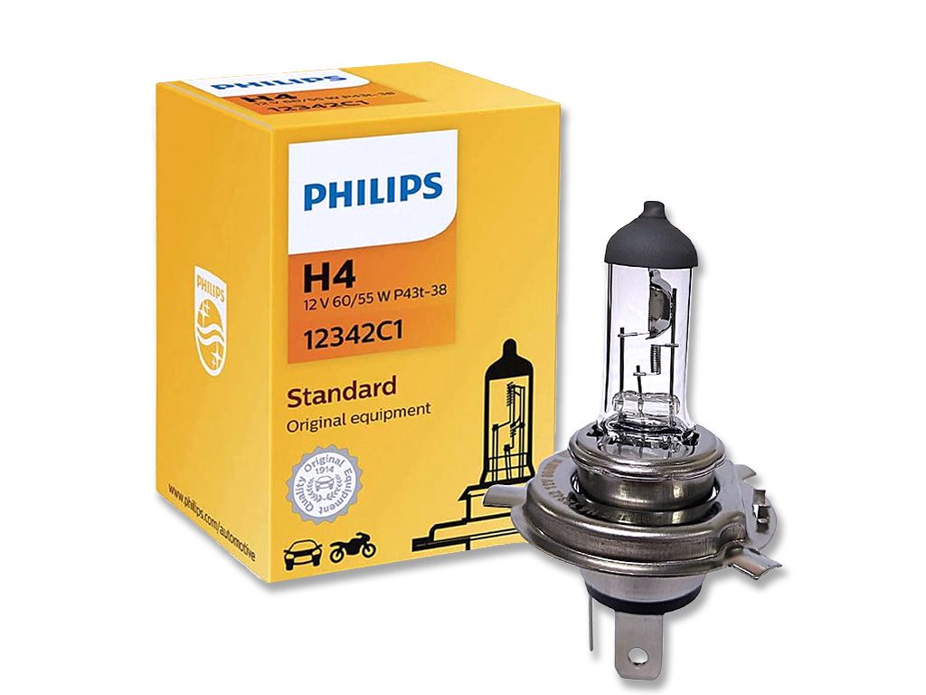 Philip H4 Halogen Bulb