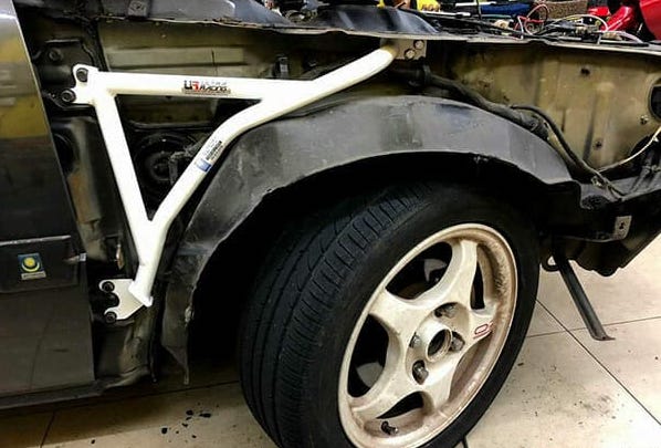 Hyundai Excel X2 Fender Bar 3PT