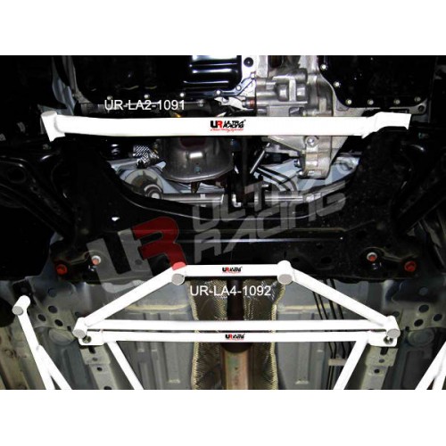 Ford Fiesta MK6 / Fiesta S / Mazda 2 DE Front Lower Arm Bar 4PT