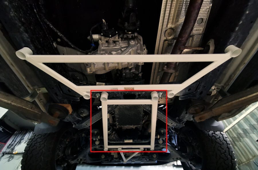 Ford Everest U-704 Bi-Turbo Front Lower Arm Bar 4PT