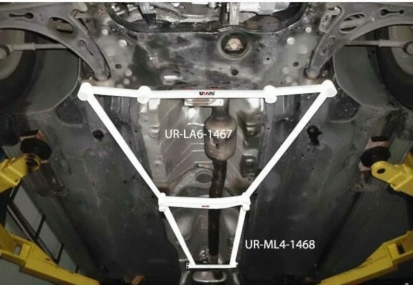 Audi Q3 Typ 8U / Volkswagen Tiguan 5N Middle Lower Arm Bar 4PT