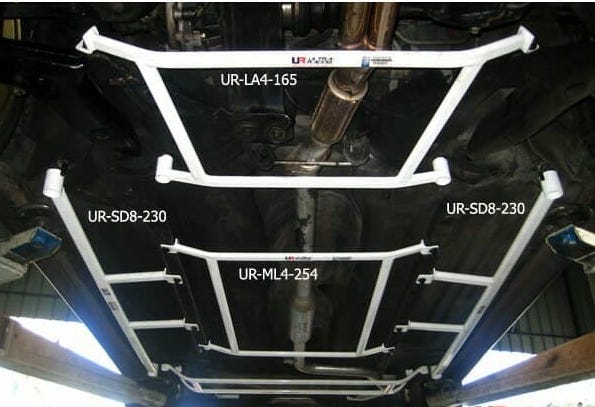 Mitsubishi FTO / Proton Putra / Satria / Satria GTI / Satria R3 / Wira Middle Lower Arm Bar 4PT