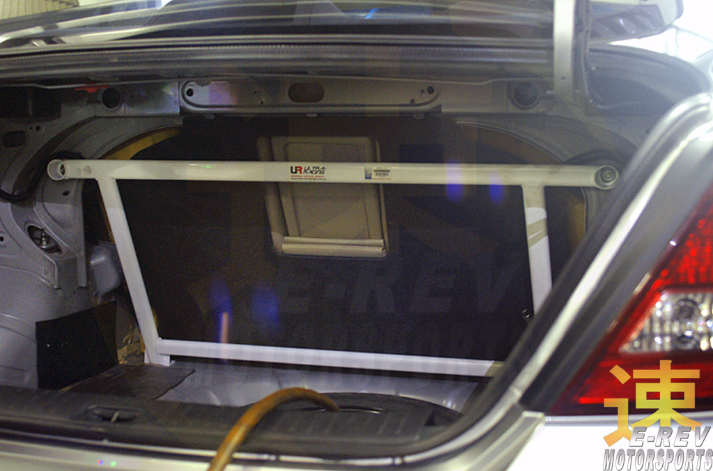 Nissan Latio C11 / Tiida C11 Rear Bar 4PT
