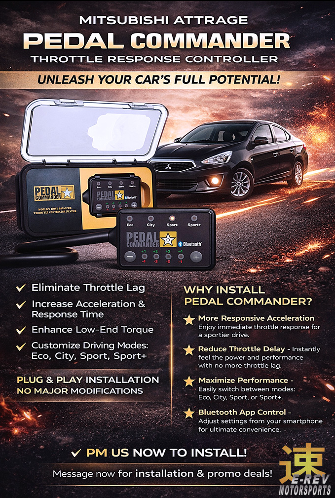 Pedal Commander - Attrage A10