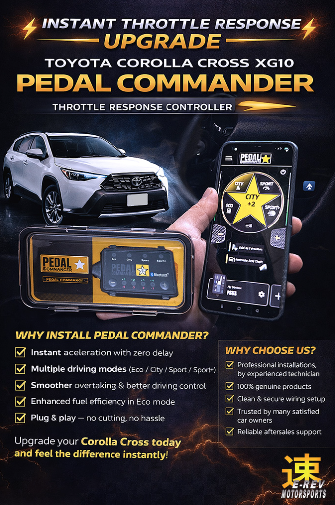 Pedal Commander - Corolla Cross XG10