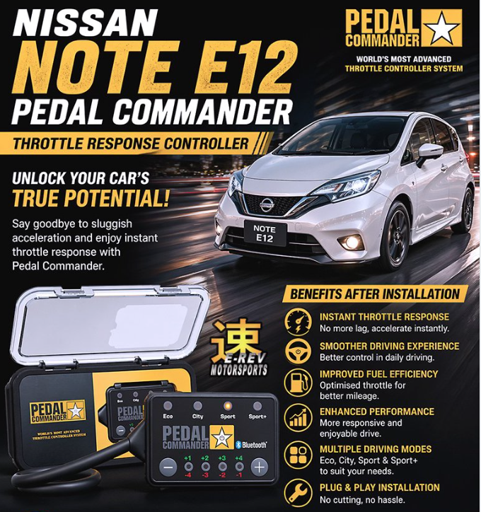 Pedal Commander - Note E12 
