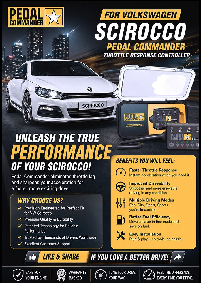 Pedal Commander - Volkswagen Scirocco (3rd Gen)
