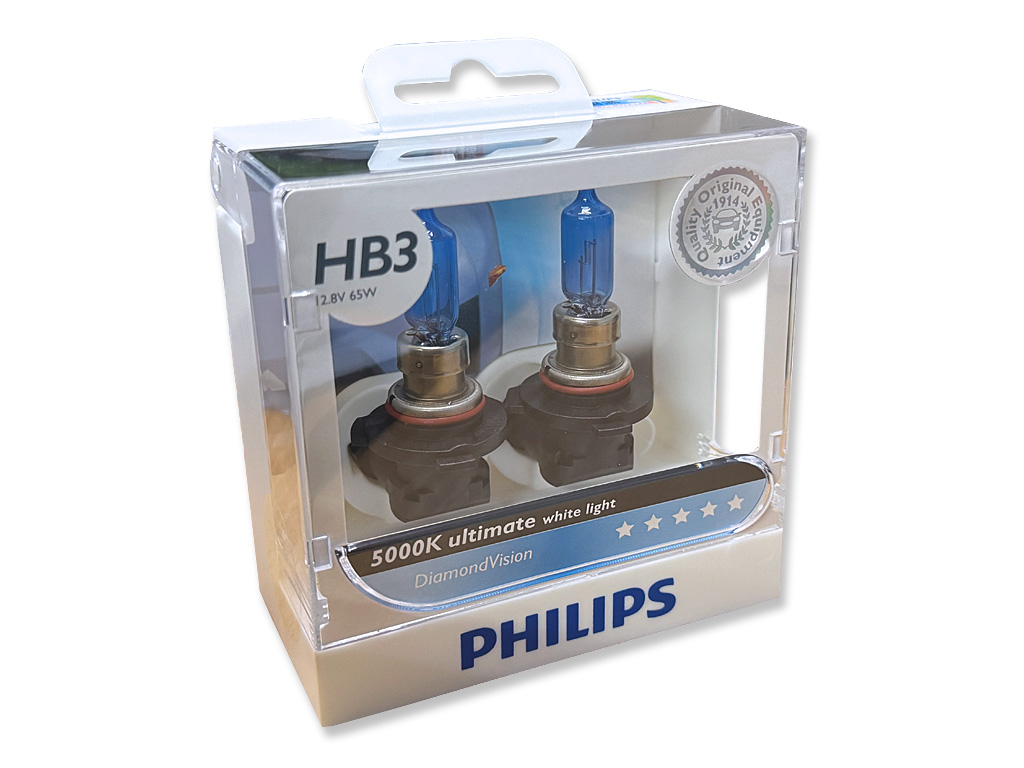 Philip Diamond Vision 9005/HB3 5K Ultimate White Light