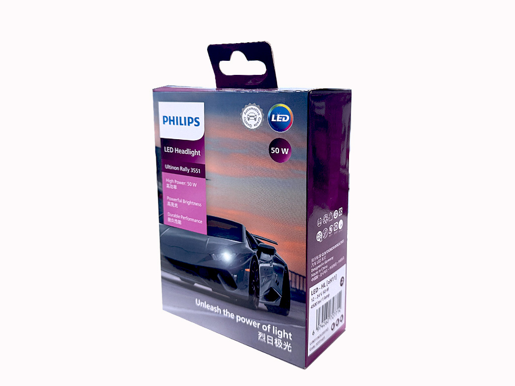 Philips Ultinon Rally 3550 H11 LED Headlight