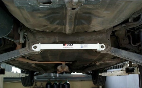 Proton Gen 2 / Persona CM / Putra / Satria / Satria GTI / Satria R3 / Waja / Wira Rear Lower Arm Bar 2PT