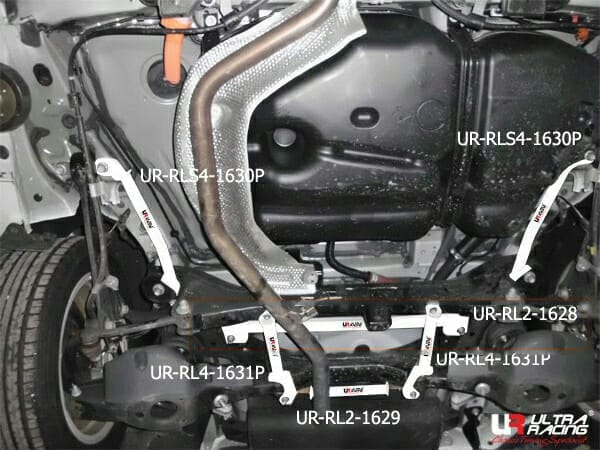 Toyota Mark X ZIO AA10 Rear Lower Arm Bar 2PT