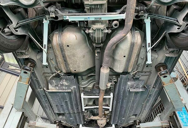Mazda CX-7 ER Rear Lower Side Arm Bar 4PT