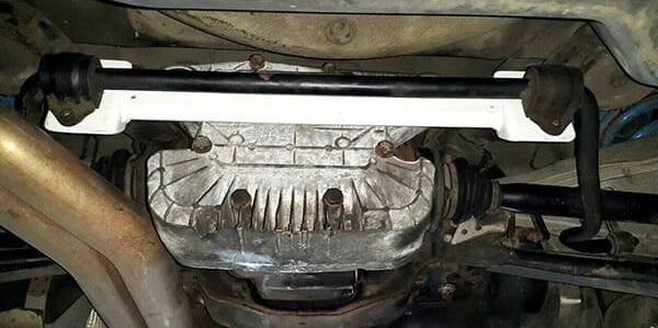 BMW E46 M3 Rear Lower Arm Bar 2PT