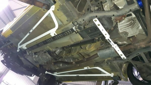 Honda S2000 AP2 Rear Lower Arm Bar 2PT