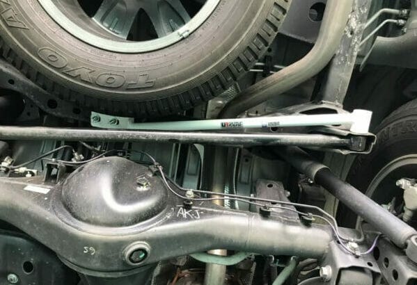 Toyota Fortuner AN150 4WD Rear Lower Bar 2PT