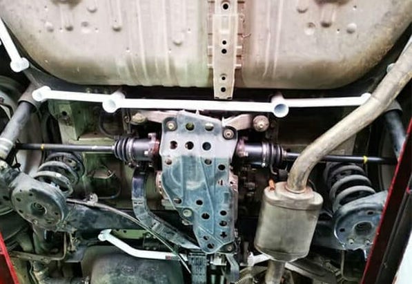 Toyota Estima ACR50 4WD Rear Lower Arm Bar 4PT