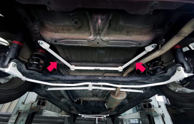 Honda N-One JG1 Rear Lower Arm Bar 4PT