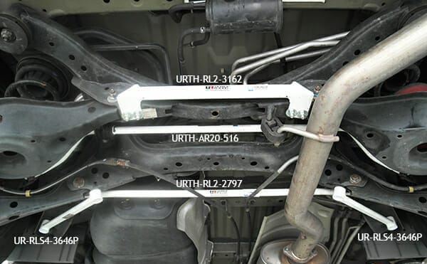 Nissan Elgrand E52 Rear Lower Side Arm Bar 4PT