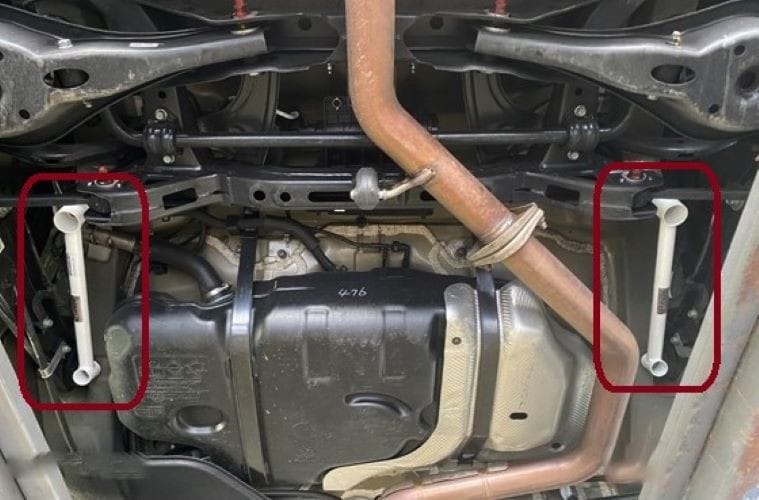 Hyundai Avante CN7 Rear Lower Side Arm Bar 4PT