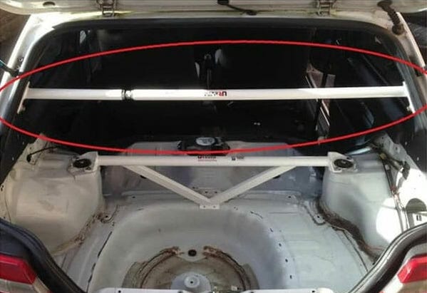 Toyota Starlet P80 / Starlet P82 Rear Upper Bar 2PT
