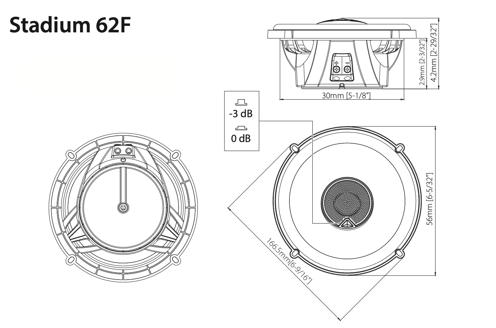 JBL Stadium 62F Co-Axial Speakers
