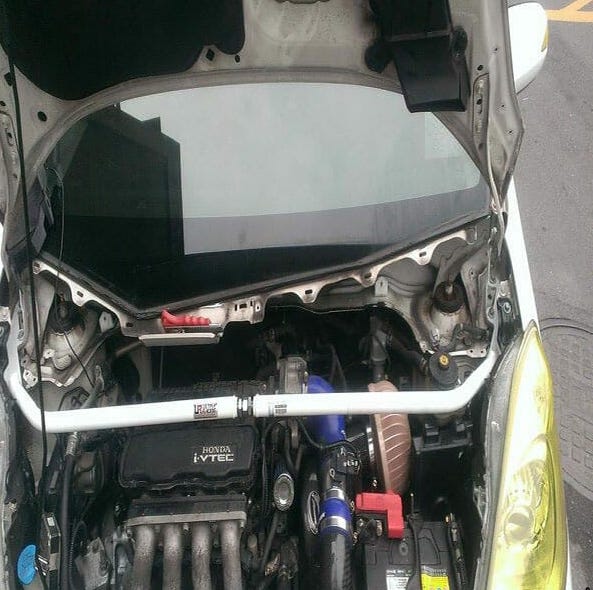 Honda Fit GE (LHD) Front Bar 2PT 