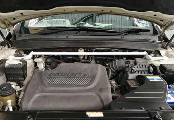 Hyundai Santa Fe CM Front Bar 2PT