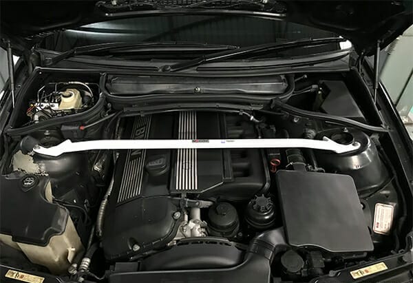 BMW E46 (323i) / (325i) / (328i) / (330i) Front Bar 2PT