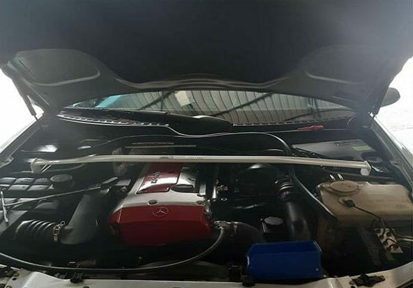 Mercedes-Benz CLK C208 Front Bar 2PT