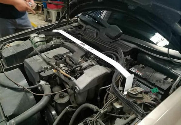 Mercedes-Benz E-Class W210 E230 Front Bar 2PT