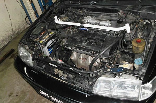 Honda Civic EF Front Bar 2PT