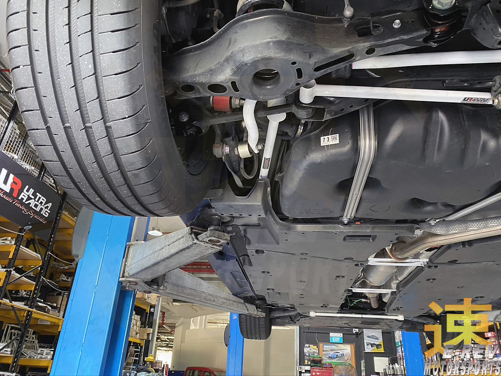 Toyota Rear Lower Side Arm Bar 4PT