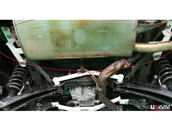 Mitsubishi ASX 4WD Rear Lower Arm Bar 4PT