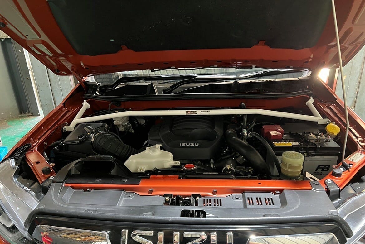 Isuzu D-Max RG01 / Mazda BT-50 TF Front Bar 4PT