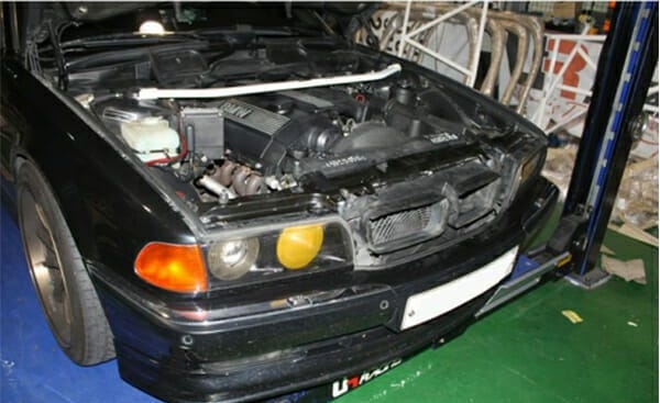 BMW E38 (728i) Front Bar 2PT
