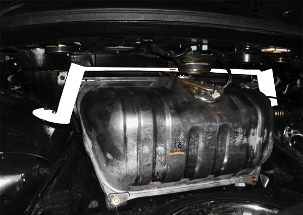 Lexus SC 300 Z30 Rear Bar 2PT