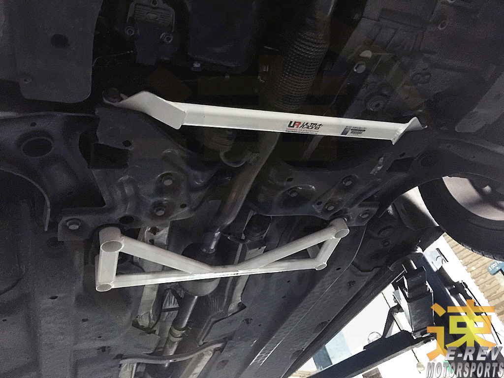 Audi A1 8X / Volkswagen Polo MK5 / Skoda Fabia Typ 5J / Rapid Front Lower Arm Bar 2PT