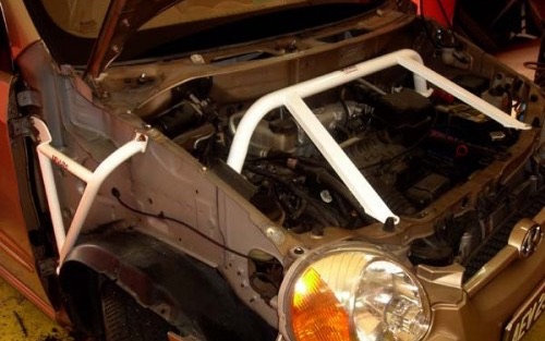 Hyundai Atos FF Front Bar 4PT