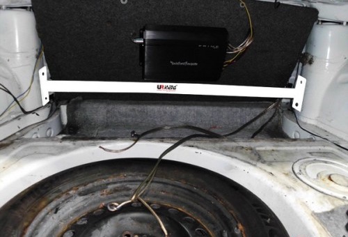 BMW E34 (530i) Rear Bar 2PT