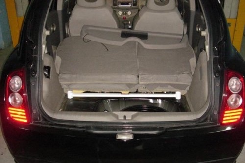 Nissan March K12 Rear Bar